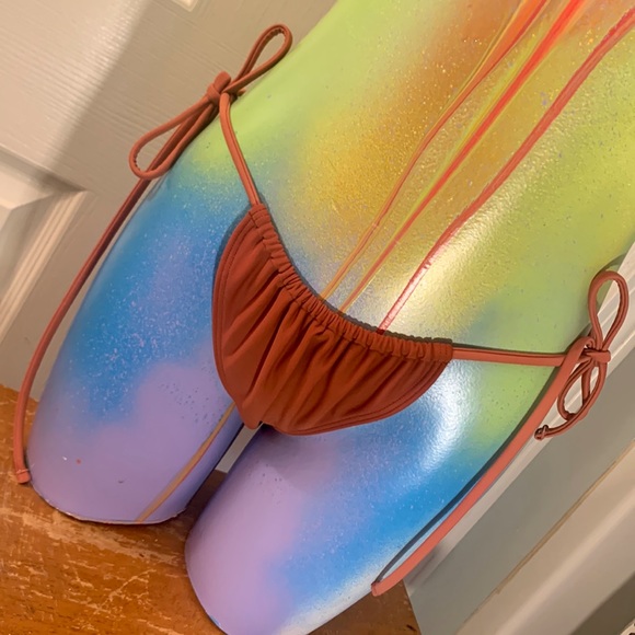 ABERCROMBIE & FITCH High Low Slink Bathing Suit Bikini Bottoms - Picture 3 of 7